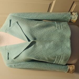 Escada Vintage Wool Rabbit Tweed Blazer Women Size EU 40